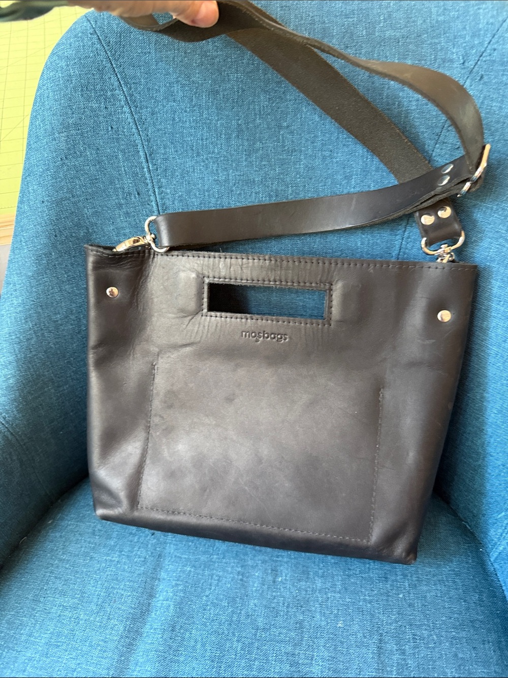 Moss bags Leather Bag